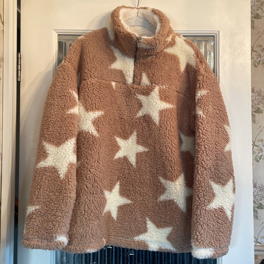 Altar’d State Teddy Bear Fleece Size Small - Picture 3 of 8